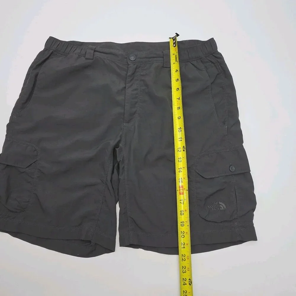 The North Face Cargo Shorts Gray Nylon Men Sz Large 9